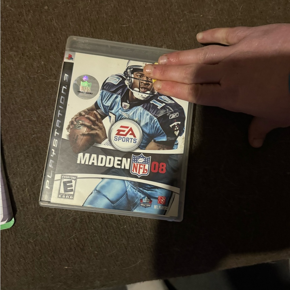 Sony Madden NFL 08 for PlayStation 3 - Black and Blue
